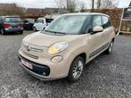 FIAT 500L. 0.9  ESSENCE+CNG 59.KW. GPS. EURO 6B, Euro 6, Entreprise, Boîte manuelle, Beige
