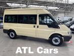 Ford Transit 2.4 Diesel | !50.200KM! | 8+1 LANG | AIRCO, Auto's, Ford, Gebruikt, 4 cilinders, Beige, 9 zetels