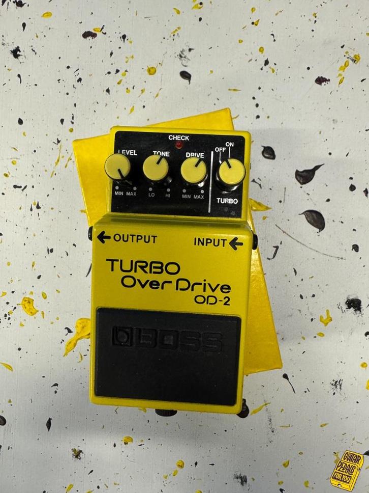Overdrive Boss OD-2 Turbo, Musique & Instruments, Effets, Utilisé, Distortion, Overdrive ou Fuzz, Enlèvement ou Envoi