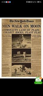 Man Walk on moon, Verzamelen, Posters, Ophalen of Verzenden, Zo goed als nieuw