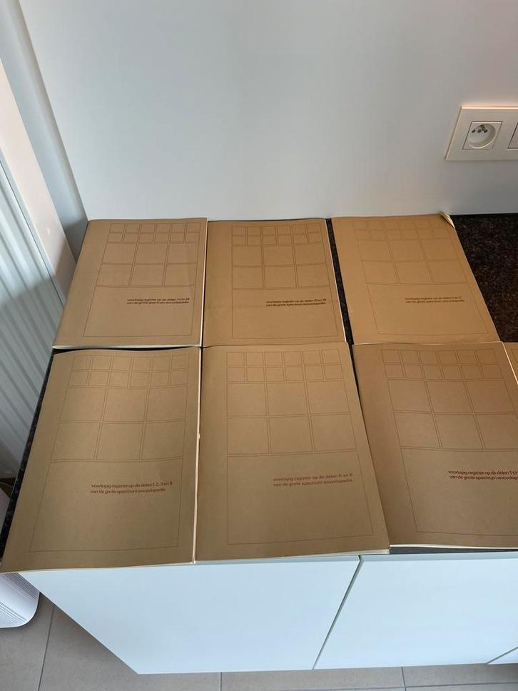 Register   inhoud en register  Grote spectrum encyclopedie, Boeken, Encyclopedieën, Zo goed als nieuw, Ophalen of Verzenden