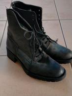 Blauwe hoge schoenen met veters mt39, Enlèvement ou Envoi, Boots et Botinnes, Bleu, Neuf