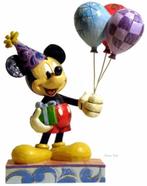 Jim Shore Disney Traditons Mickey Cheerfull Celebration, Nieuw, Ophalen of Verzenden, Overige figuren, Beeldje of Figuurtje