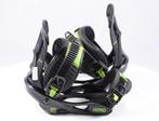 XS snowboard bindingen NITRO YOUTH, black/green, Sport en Fitness, Snowboarden, Verzenden, Gebruikt, Bindingen