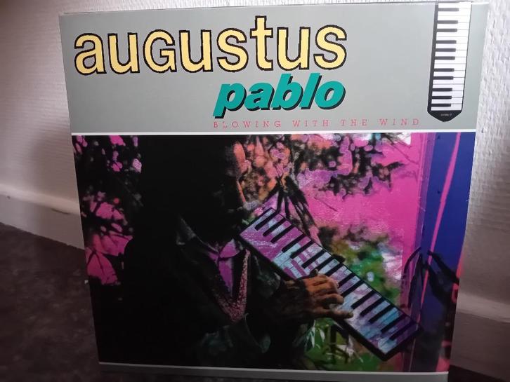 LP Augustus Pablo “Blowing With The Wind”, Cd's en Dvd's, Vinyl | Overige Vinyl, Zo goed als nieuw, 12 inch, Ophalen of Verzenden