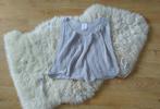 Sarah Pacini fijne tricot mesh top, One Size, Kleding | Dames, Topjes, Grijs, Maat 38/40 (M), Sarah Pacini, Zonder mouw