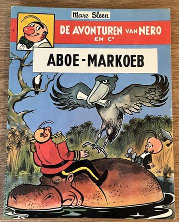 Nero - Abu Markub - 4 (1972) Bande dessinée, Enlèvement ou Envoi, Marc Sleen, Une BD, Comme neuf