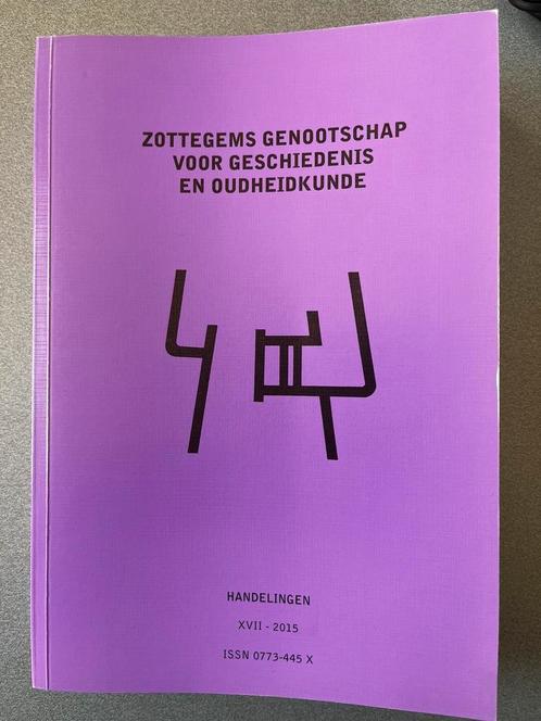 Handelingen 17 Zottegems Genootschap 2015, Boeken, Geschiedenis | Stad en Regio, Nieuw, Ophalen of Verzenden