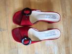 rode daim muiltjes Bruphils, maat 37, Kleding | Dames, Ophalen, Bruphils, Sandalen of Muiltjes, Gedragen