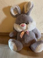 knuffel haas konijn grijs 72 cm, Ophalen, Gebruikt, Konijn