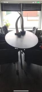 Ovale eettafel, Huis en Inrichting, Tafels | Eettafels, Ophalen, 50 tot 100 cm, Zo goed als nieuw, Vijf personen of meer