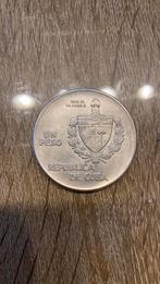 Un peso cuba 1939, Ophalen of Verzenden, Munten