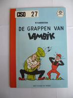 CISO 27 UITGAVE"DE GRAPPEN VAN LAMBIK"UIT 1980, Boeken, Ophalen of Verzenden, Zo goed als nieuw, Willy Vandersteen, Eén stripboek