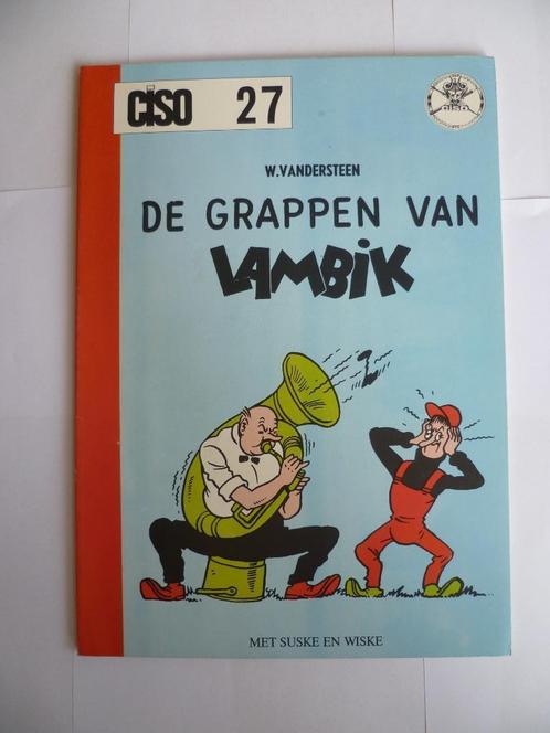 CISO 27 UITGAVE"DE GRAPPEN VAN LAMBIK"UIT 1980, Livres, BD, Comme neuf, Une BD, Enlèvement ou Envoi