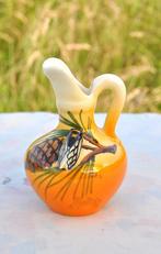 mini cruche en faience a la cigale, Antiek en Kunst, Ophalen of Verzenden