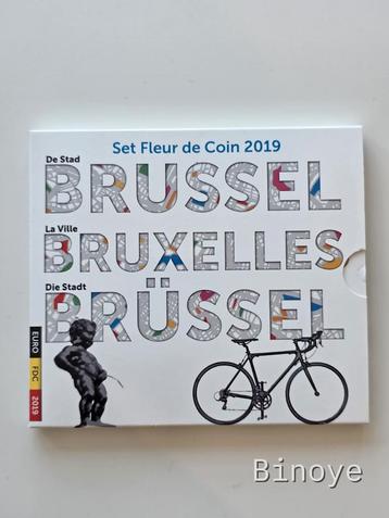 Euroset fdc Belgique 2019, Enlèvement ou Envoi, Belgique, Série