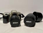 Nikon F60 conventioneel fototoestel + lenzen + tas + statief, Audio, Tv en Foto, Ophalen of Verzenden, Zo goed als nieuw, Nikon