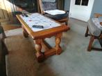 salontafel, Maison & Meubles, Tables | Tables de salon, 100 à 150 cm, Enlèvement ou Envoi, 50 à 100 cm, Chêne