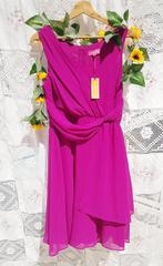 Mooie gedrapeerde jurk van FUSHIA T36 (nieuw), Kleding | Dames, Gelegenheidskleding, Ophalen of Verzenden, Nieuw