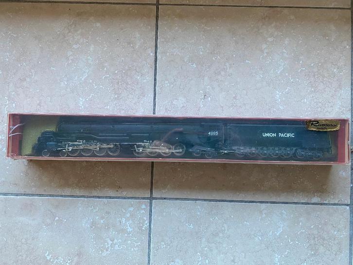 Rivarossi 4005 Big Boy Union Pacific 4-8-8-4, Verzamelen, Spoorwegen en Tram, Zo goed als nieuw, Trein, Schaalmodel, Ophalen