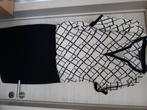 Vila Joy robe beige/noir XL(44/46), Vêtements | Femmes, Comme neuf, Noir, Enlèvement ou Envoi, Vila Joy