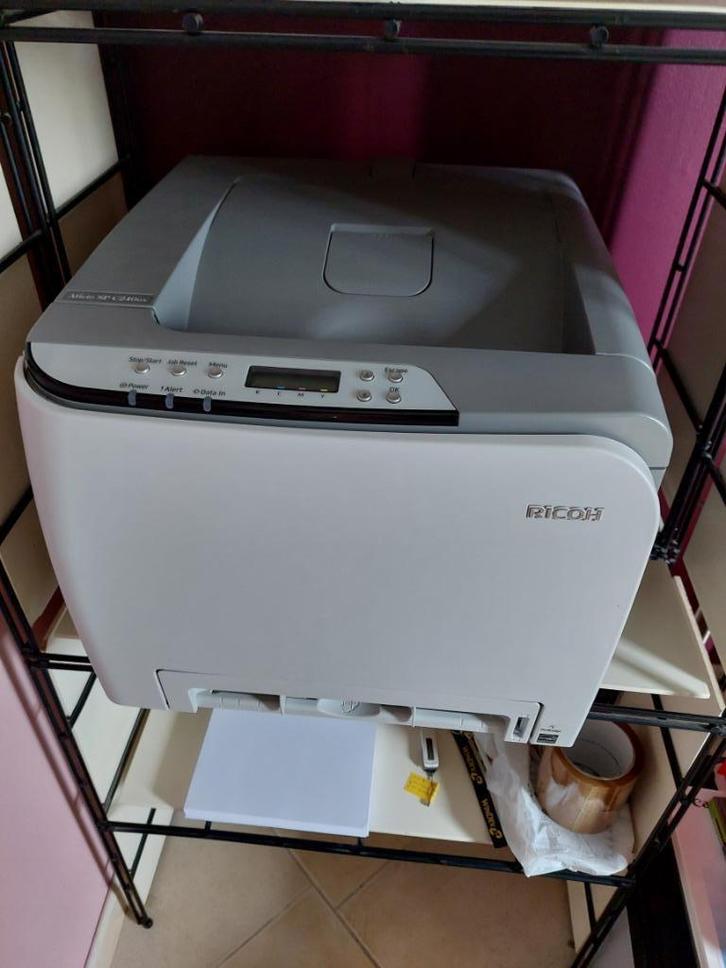 Imprimante laser couleur Ricoh AficioSP C24DN, Computers en Software, Printers, Gebruikt, Printer, Laserprinter, Kleur printen