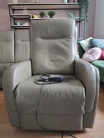 3 zit - 1 zit - elektrische 1 zit, Huis en Inrichting, Ophalen, Gebruikt, Leer