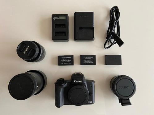 Canon M50 met 2 lenzen, Audio, Tv en Foto, Fotocamera's Digitaal, Zo goed als nieuw, Compact, Canon, Ophalen