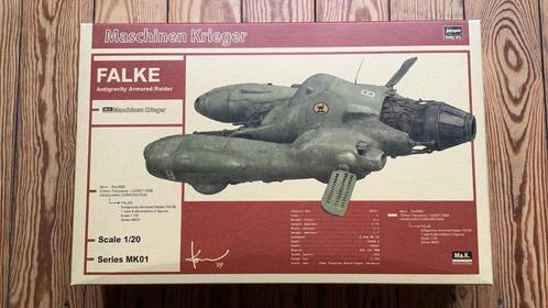 Maschinen Krieger Falke MK01 1/20 - Hasegawa Hobby kits, Hobby en Vrije tijd, Modelbouw | Vliegtuigen en Helikopters, Nieuw, Groter dan 1:72