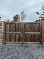Houten poort maar 2 jaar oud!, Tuin en Terras, Ophalen, Zo goed als nieuw