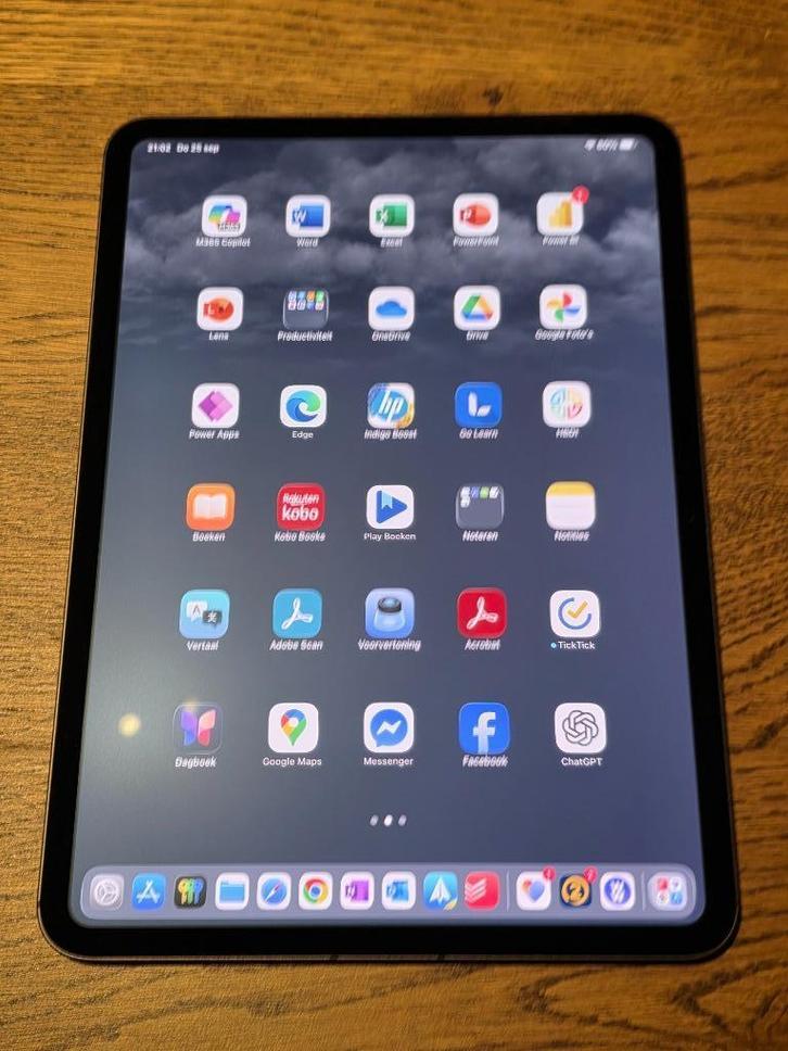Apple iPad Pro (2024) Nano 11 inch 2 TB Wifi + 5G Zwart, Computers en Software, Apple iPads, Zo goed als nieuw, Apple iPad Pro