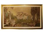 RARE - Grande Huile sur toile JAMES THIRIAR (Bxl 1889-1965), Antiquités & Art, Enlèvement ou Envoi