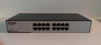 D-Link 10/100 switch DES-1016D, Computers en Software, Ophalen of Verzenden, Zo goed als nieuw