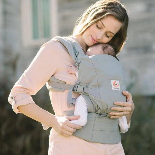 Ergobaby Draagzak – Lichtgrijs (als nieuw!), Kinderen en Baby's, Babydragers en Draagdoeken, Nieuw, Draagzak, Buik, Overige merken