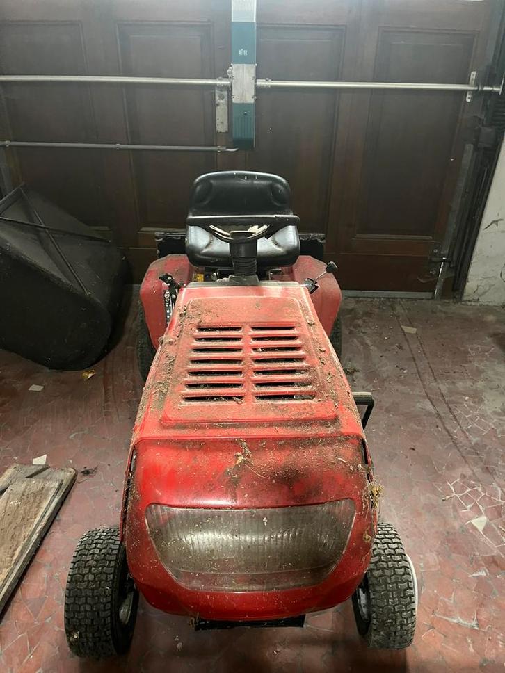 MTD RH115/76 Maaimachine, Tuin en Terras, Zitmaaiers, Gebruikt, Elektrische starter, Opvangzak, Opvangbak, Versnellingen, Ophalen