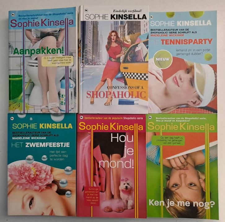 Boeken Sophie Kinsella, Boeken, Romans, Gelezen, Ophalen of Verzenden