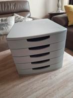 Ladenkast Met 5 Gesloten Laden Lichtgrijs, Huis en Inrichting, Ophalen, Zo goed als nieuw