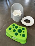 potje + toiletverkleiner + opstapje, Kinderen en Baby's, Ophalen, Zo goed als nieuw