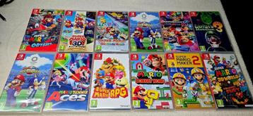 jeux switch & customisation + accessoires & reparation beschikbaar voor biedingen