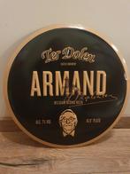 Metaal Reclamebord - Ter Dolen Armand -, Verzamelen, Ophalen of Verzenden, Gebruikt, Reclamebord, Plaat of Schild, Overige merken
