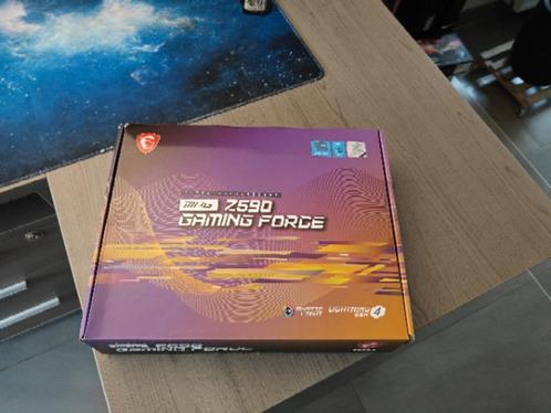 Moederbord MSI Z590 Gaming Force, Computers en Software, Moederborden, Gebruikt, Intel, DDR4, Ophalen of Verzenden
