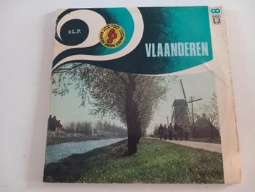 Vinyl 2LP Vlaanderen Folk Streekmuziek Vlaamse Leeuw beschikbaar voor biedingen