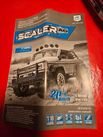 Scaler AG RC auto off-road 1/10 HG P-402 carrosserie beschikbaar voor biedingen