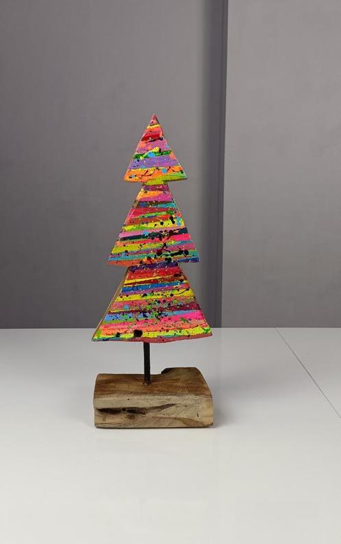 "Crazy tree” (N2), Antiek en Kunst, Kunst | Schilderijen | Modern, Ophalen of Verzenden