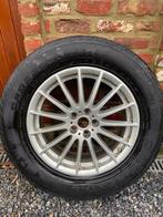 lot 4 jantes 18 pouces + pneus, Autos : Pièces & Accessoires, Pneus & Jantes, 255 mm, Véhicule de tourisme, Pneus été, Enlèvement