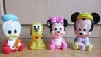 4 disney figuren, Verzamelen, Disney, Ophalen, Mickey Mouse, Zo goed als nieuw, Beeldje of Figuurtje