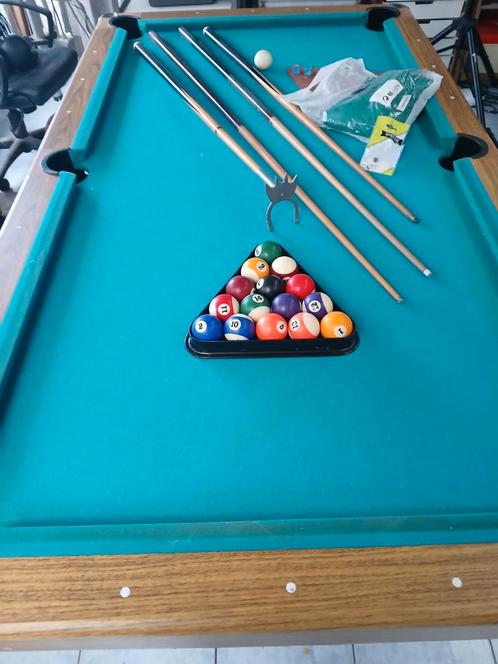 Biljart snooker amusement afhalen in balen, Sport en Fitness, Biljarten en Poolen, Gebruikt, Ophalen