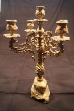 chandelier à 5 branches, Enlèvement ou Envoi, Cuivre ou Bronze