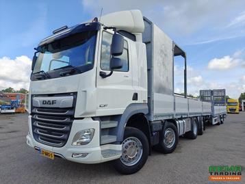 DAF CF 430 FAX 8x2/6 Dagcabine Euro6D - Machine Transporter  beschikbaar voor biedingen