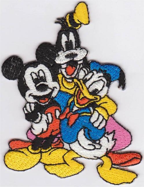Mickey Mouse and friends stoffen opstrijk patch embleem #7, Verzamelen, Kleding en Patronen, Nieuw, Verzenden